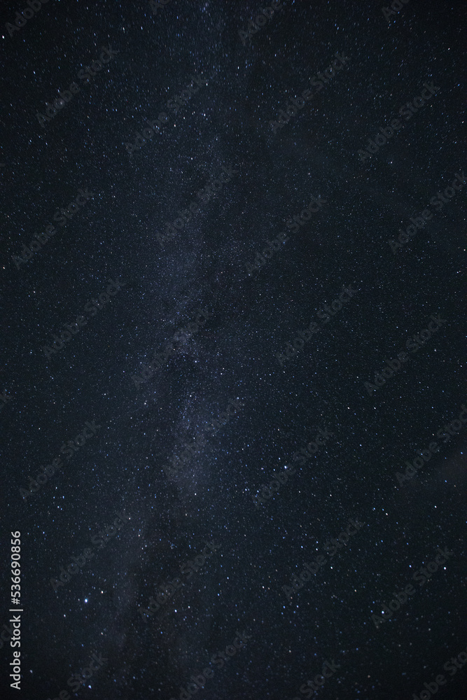 Fototapeta premium The milky way on a dark starry night