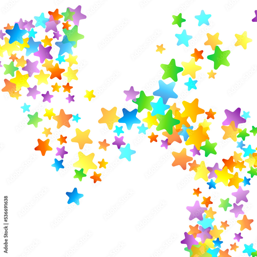 Rainbow Festive Confetti. Carnival Star Falling. Rainbow Festive Confetti. Carnival Star Falling.
