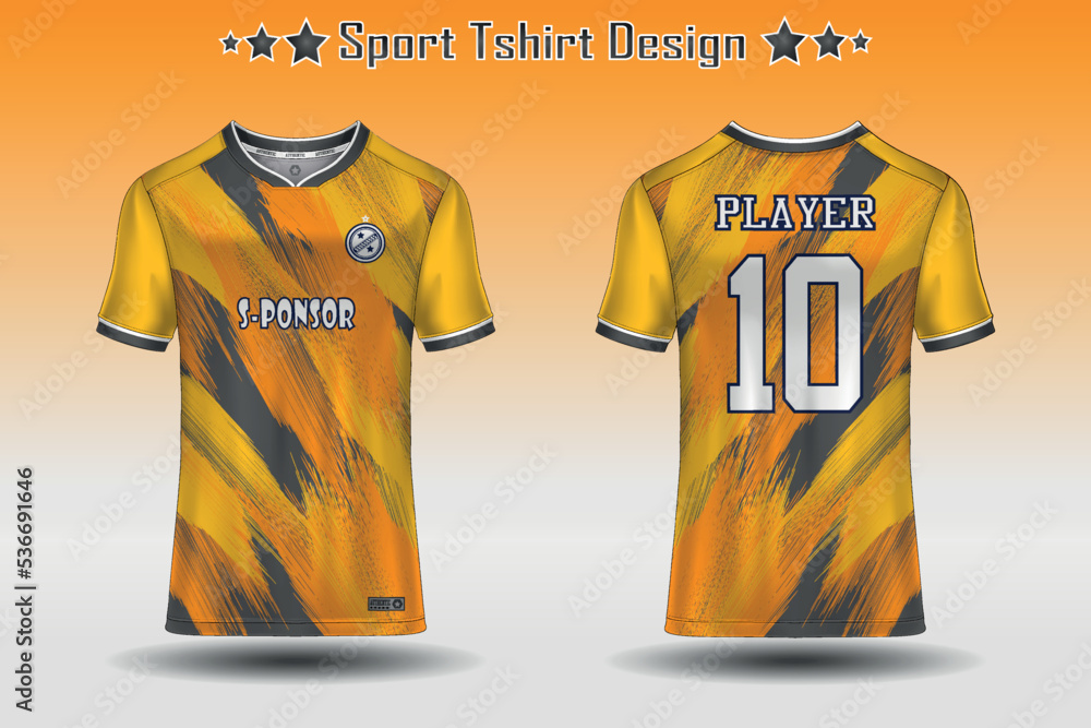 Soccer jersey mockup football jersey design sublimation sport t