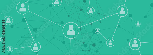 network community and teamwork texture. Technology background.	