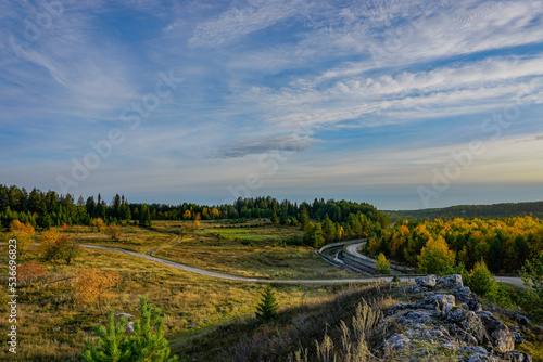 autumn in the mountains