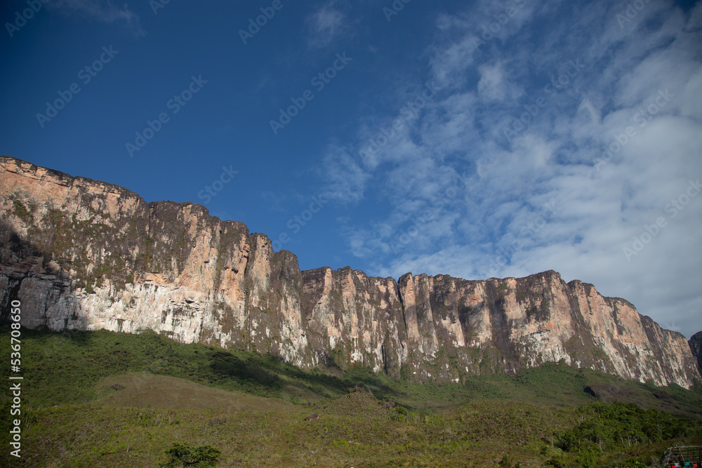 Naklejka premium Mount Roraima, Brazil, lost world, planet earth.