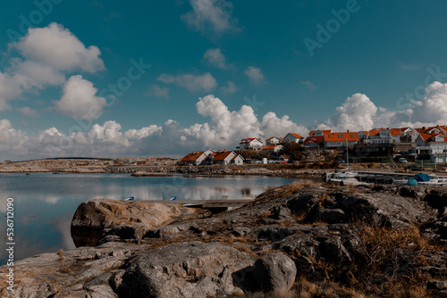 houses by the sea