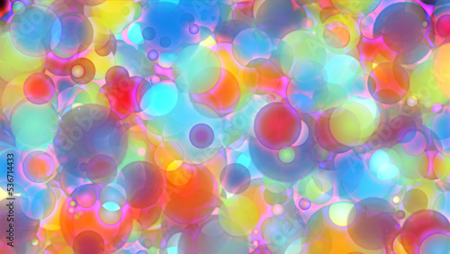 Spots Bokeh Color Abstract Background