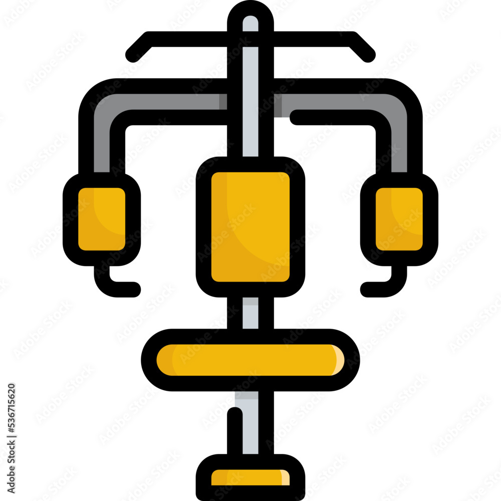 training equipment icon training equipment icon