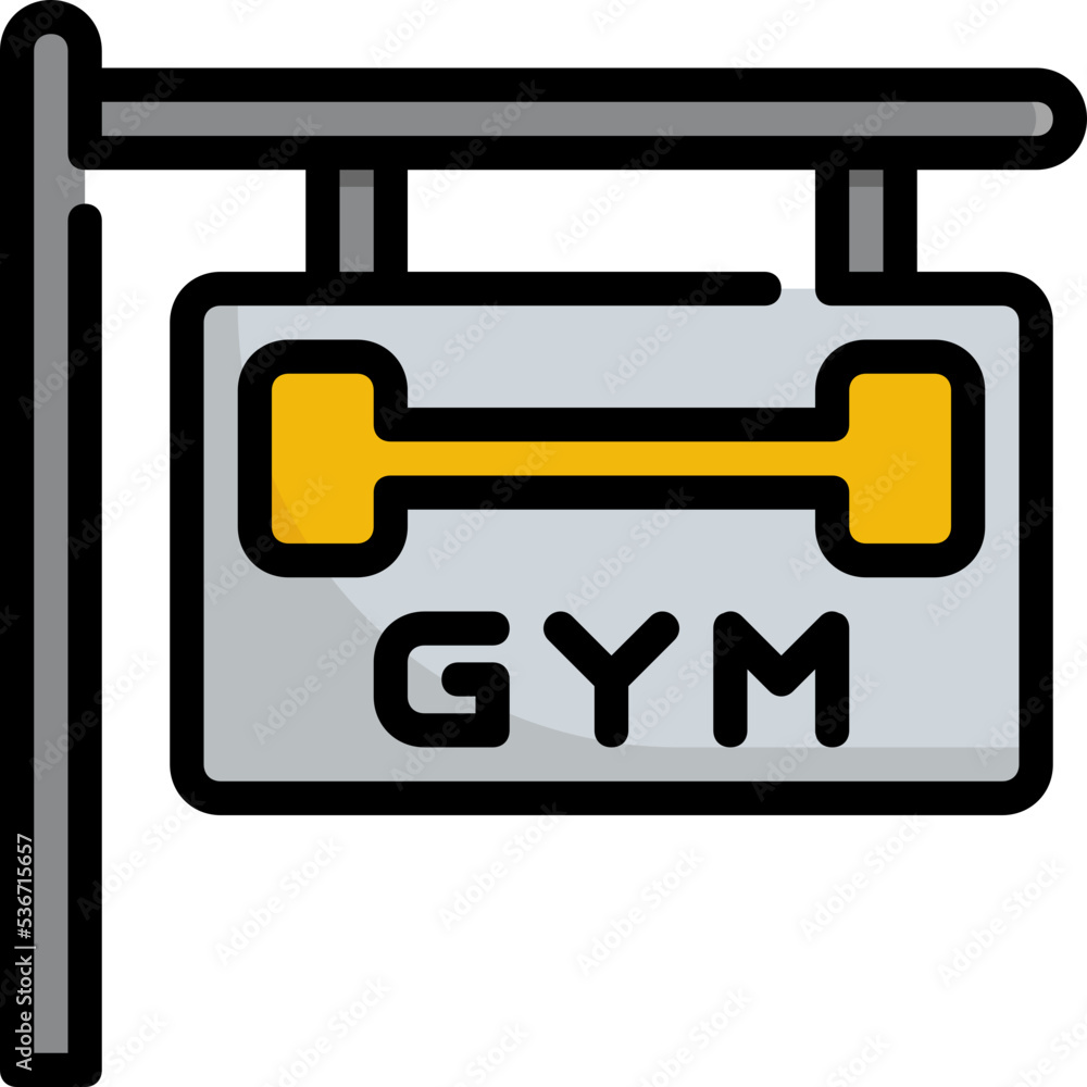 gym label icon gym label icon