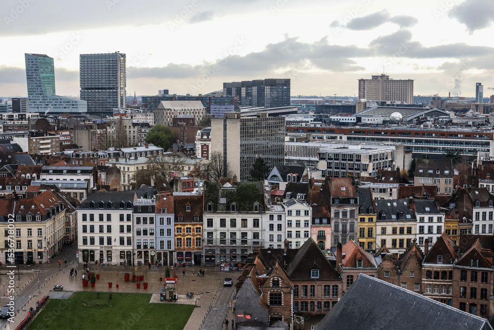 Obraz premium Lille de haut