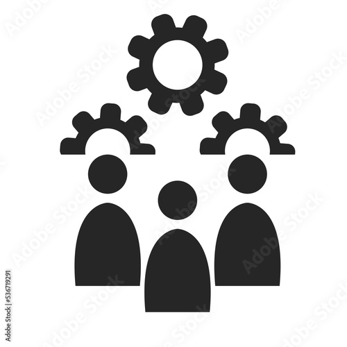 gear and business team.
management and business team idea concept.Company leader, supervisor