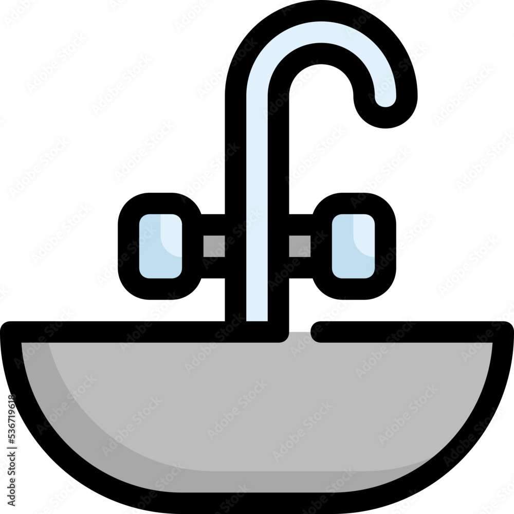 Obraz premium sink icon
