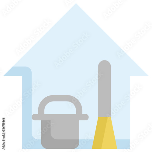 house cleaning clean icon