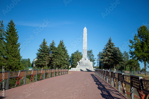 Rzhev. Obelisk to the liberators of Rzhev photo