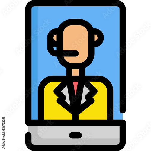 call center icon