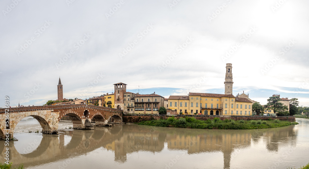 Verona - Ponte Pietra Panaorama