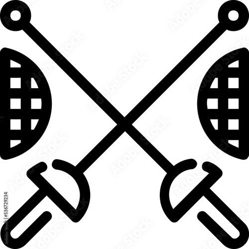 fencing icon