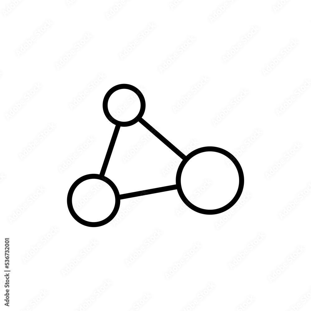 Share symbol line icon Share linear and full pictogram Share symbol line icon Share linear and full pictogram