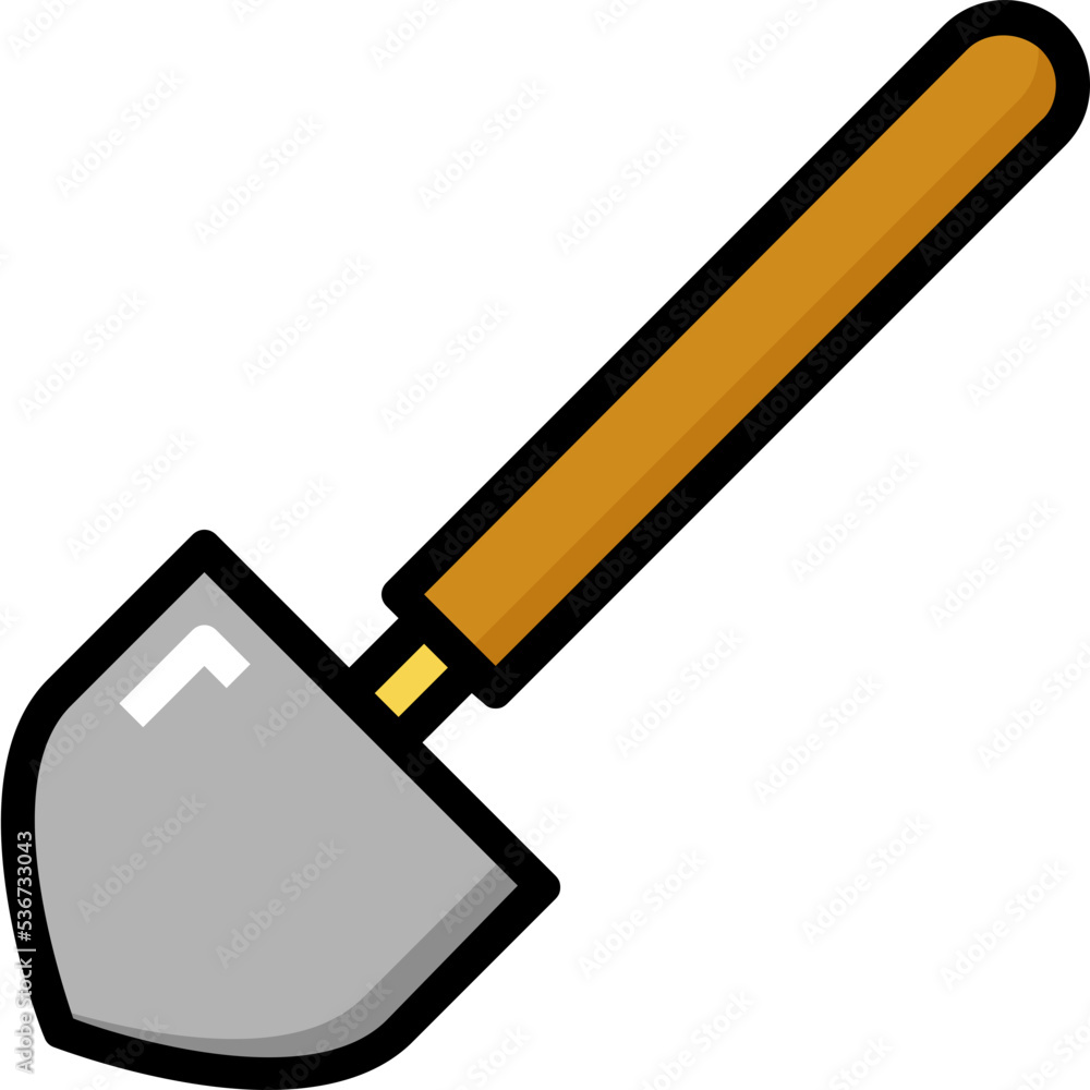 hoe shovel icon hoe shovel icon