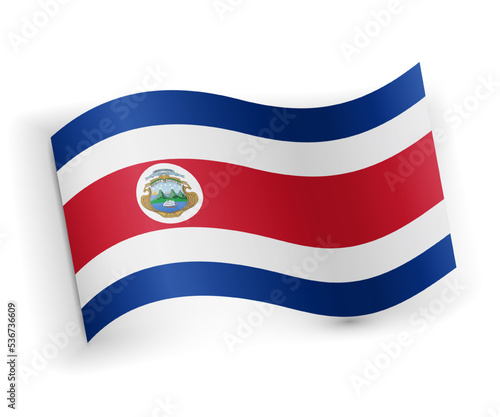 Free Download Costa Rica flag - GFXLoad