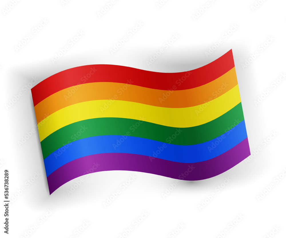 Obraz premium Gay Pride flag