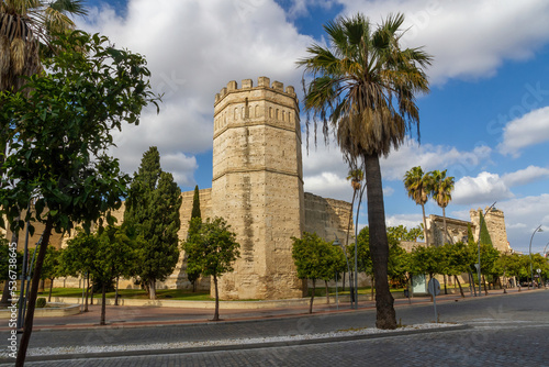 Tower of the Alcazar de Jerez, Andalusia, Spain