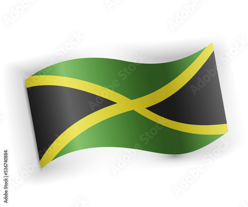 Jamaica national flag