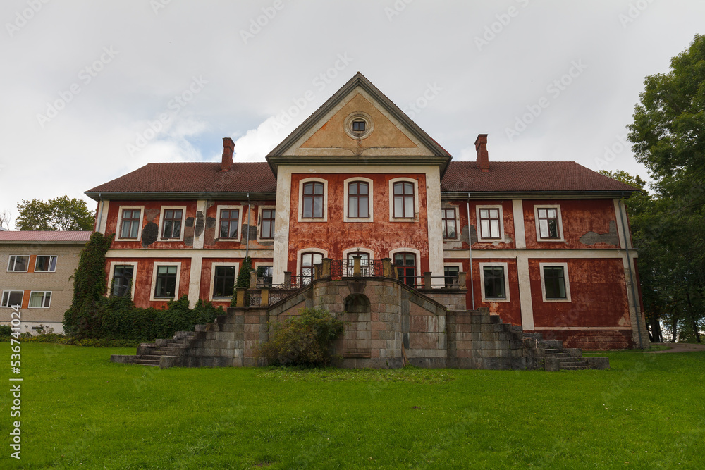 An old manor Paunkula in Estonia
