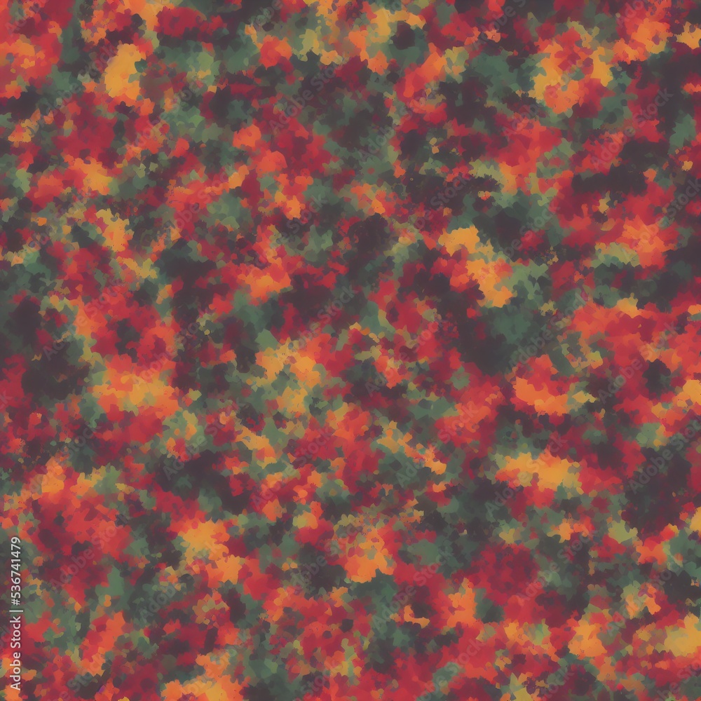 Fall abstract blotchy pattern background