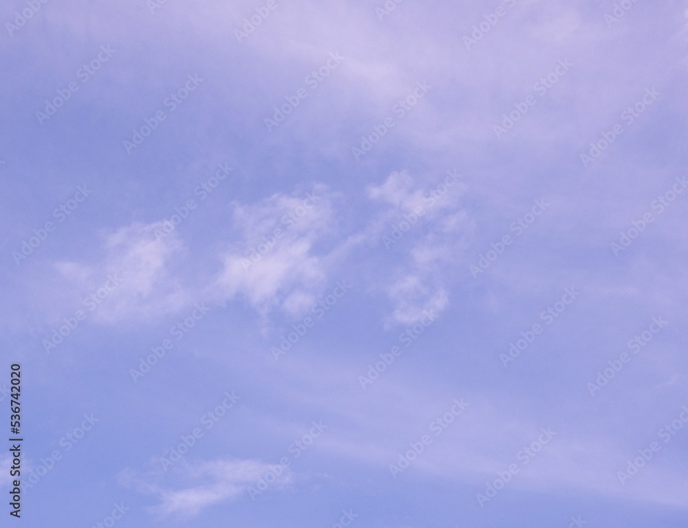 Fototapeta premium blue sky and clouds after heavy rain