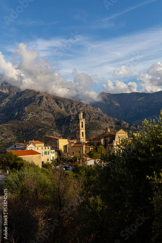 Montemaggiore Korsika Panorama View