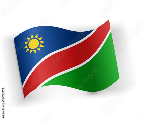 Free Download Namibia national flag - GFXLoad