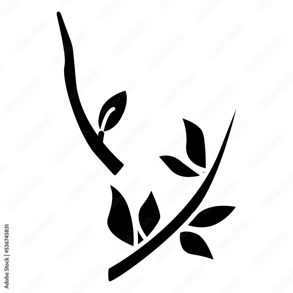 Obraz premium twig icon