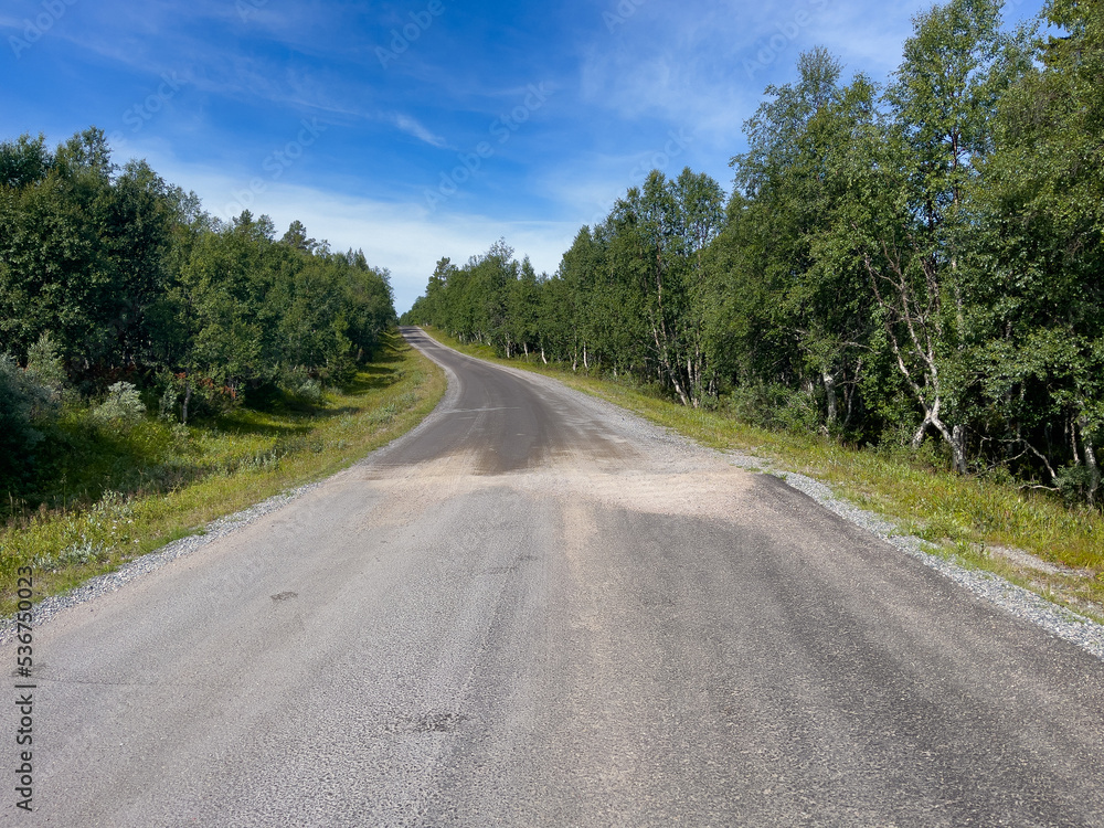 Straße in Schweden