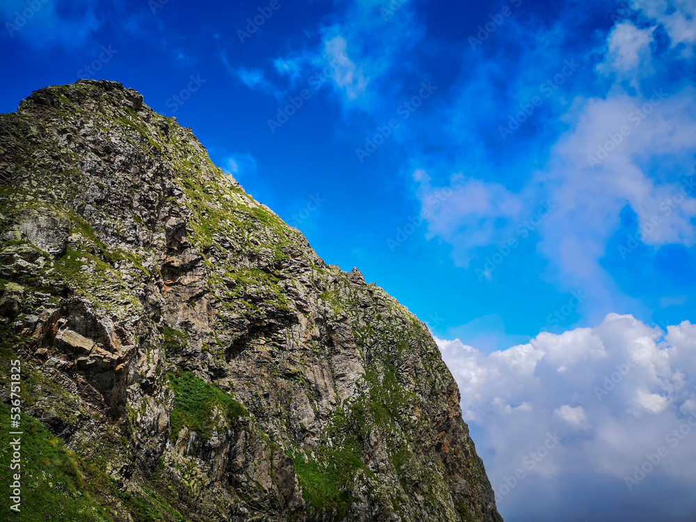 rocks and sky
