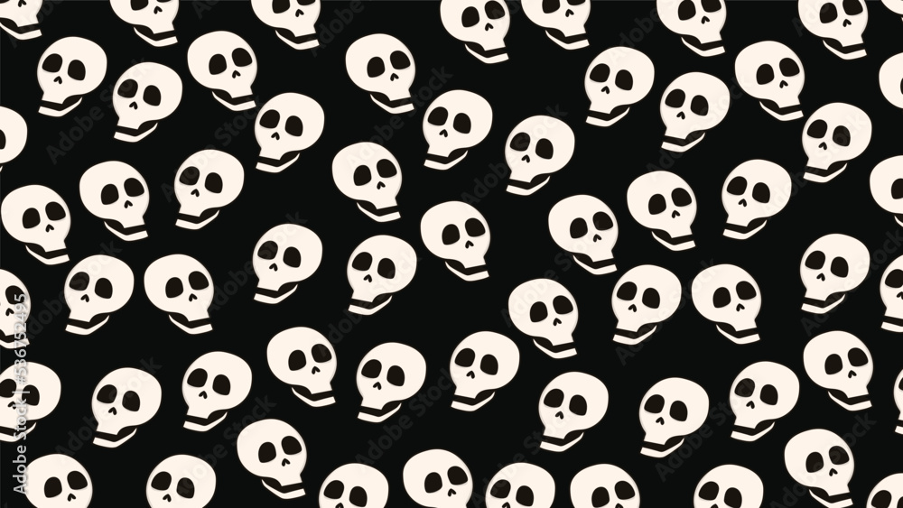 Art illustration background seamless design concept colorful icon symbol logo of skull Art illustration background seamless design concept colorful icon symbol logo of skull