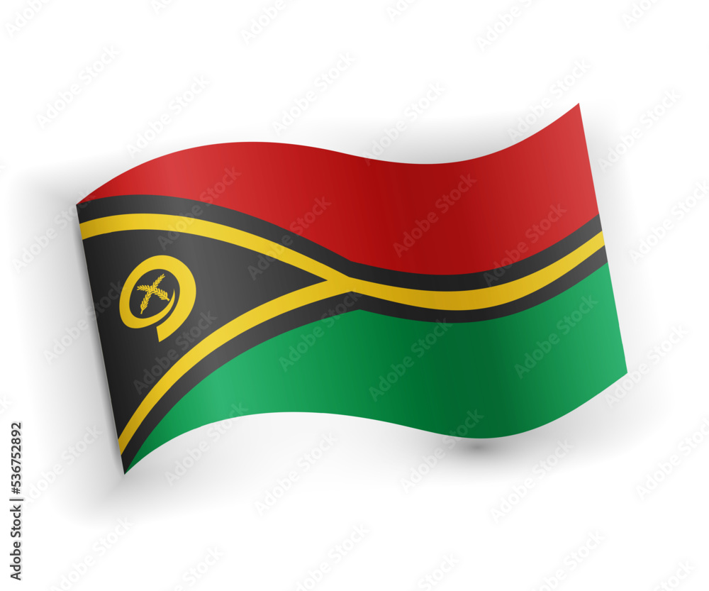 Obraz premium Vanuatu flag