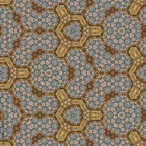 Pattern for background design. Turkish fashion for floor tiles and carpet. Arabesque ethnic rugs texture. Geometric stripe ornament cover photo. Repeated pattern design for Moroccan textile print