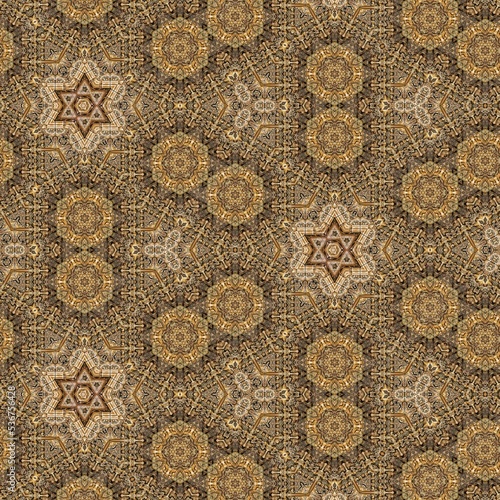 Pattern for background design. Turkish fashion for floor tiles and carpet. Arabesque ethnic rugs texture. Geometric stripe ornament cover photo. Repeated pattern design for Moroccan textile print