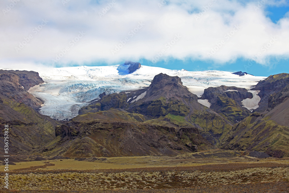 Fototapeta premium Svínafellsjökull - the glacier in Skaftafell national park, Iceland