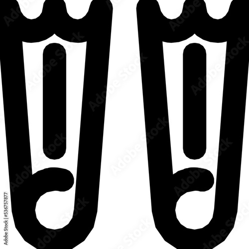 fins diving snorkel scuba icon
