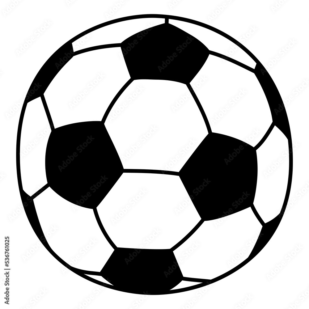 © Ramziia - Soccer sports ball sketch icon. Freehand illustration. Football equipment © Ramziia - Soccer sports ball sketch icon. Freehand illustration. Football equipment