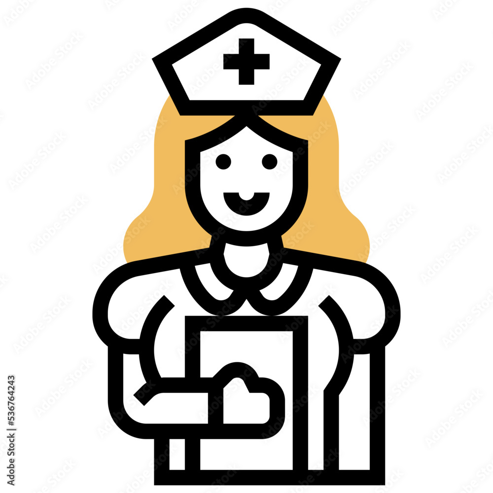 Fototapeta premium nurse icon