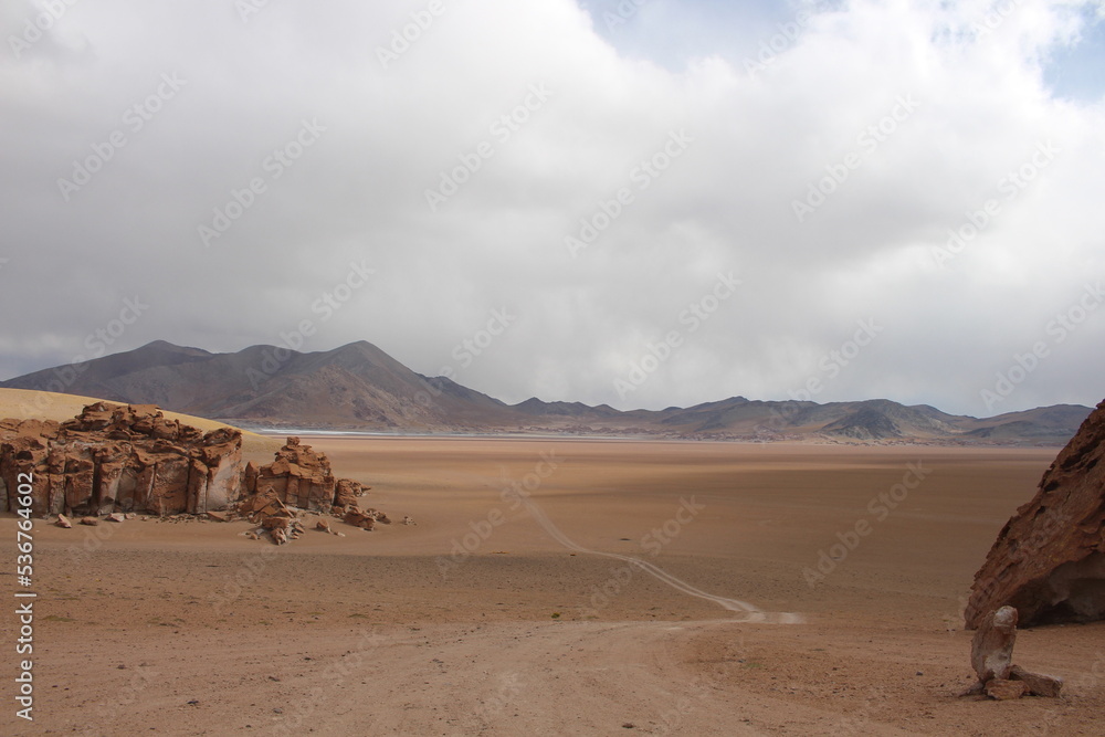 Desert landscape of northwestern Argentina Desert landscape of northwestern Argentina