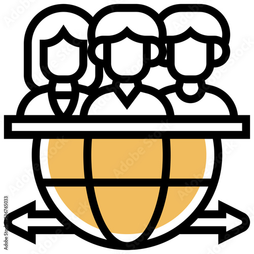 outsourcing icon