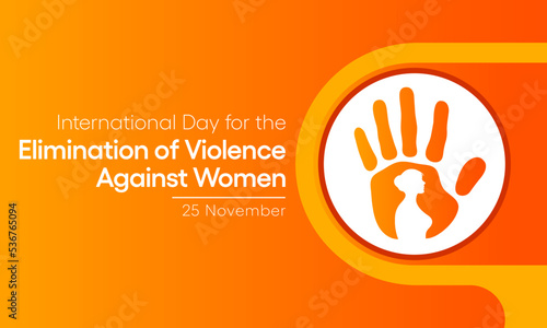 International Day for the Elimination of Violence against Women is observed every year on November 25 all across the world. Vector illustration