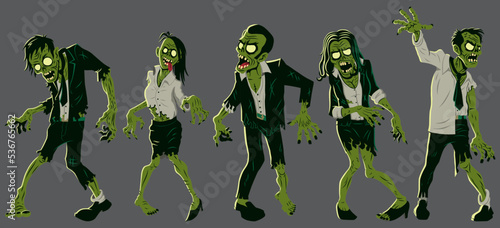 Office Zombie Set