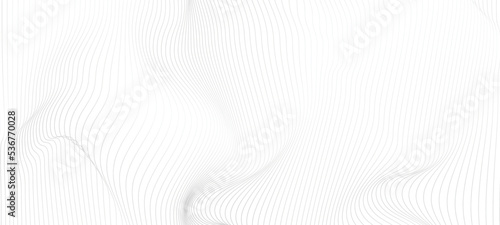 White and black gray gery abstract background with flowing particles. Digital future technology concept. vector illustration.