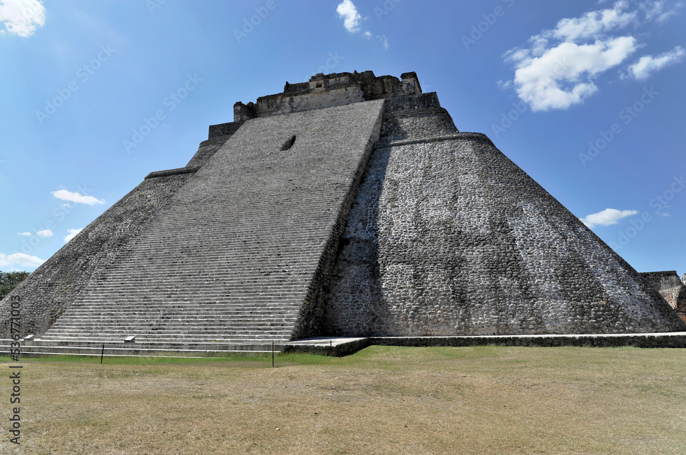 Unesco-Weltkulturerbe, die Maya-Ruinen von Uxmal, Yucatan, Mexiko, Mittelamerika