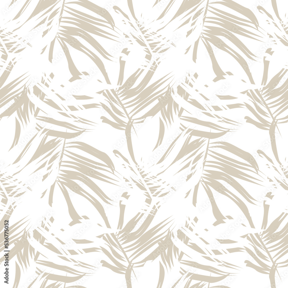 Tropical Leaf Seamless Pattern Design Tropical Leaf Seamless Pattern Design