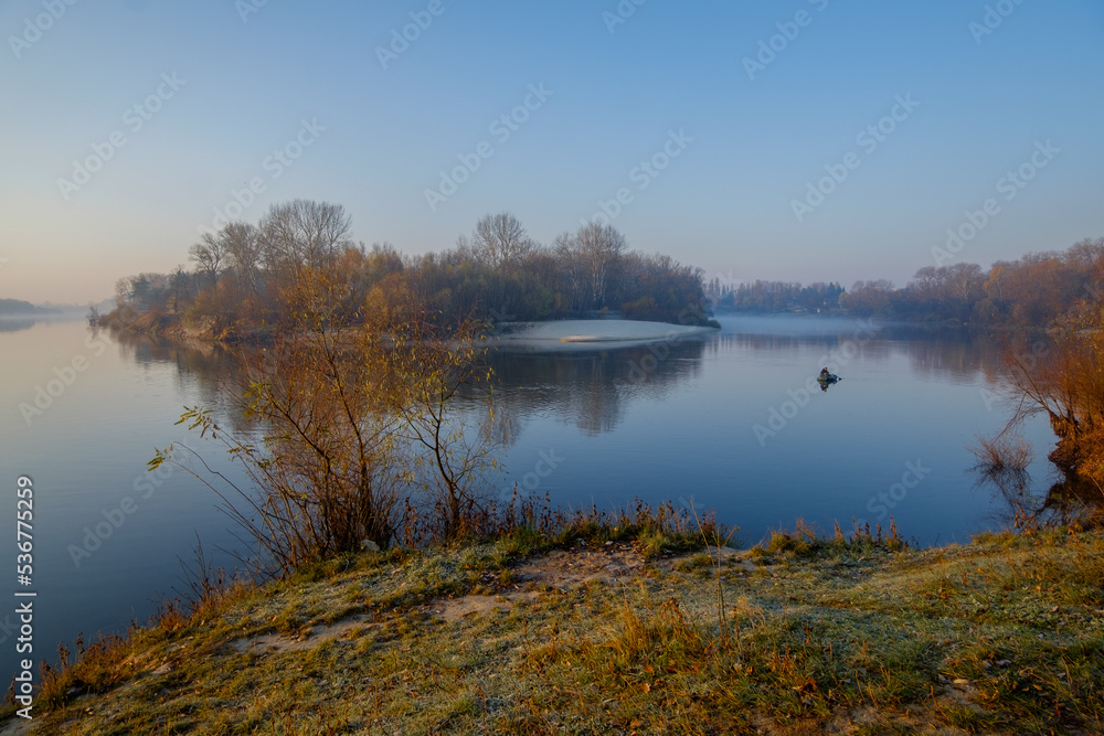 Obraz premium lake in autumn