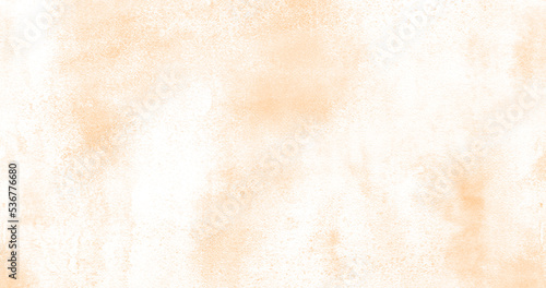 Abstract horizontal watercolor background. Brown color empty space background illustration