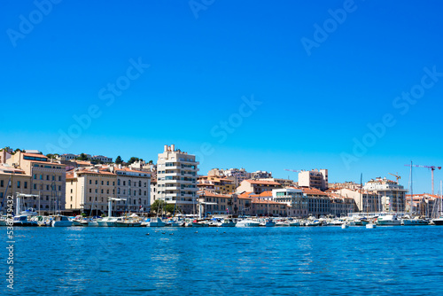 Marseille Landscape of the South of France in summer